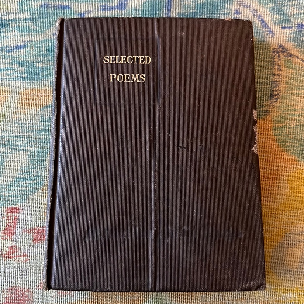 Selected Poems For Required Reading In Secondary Schools Macmillan Co. 1919 HC